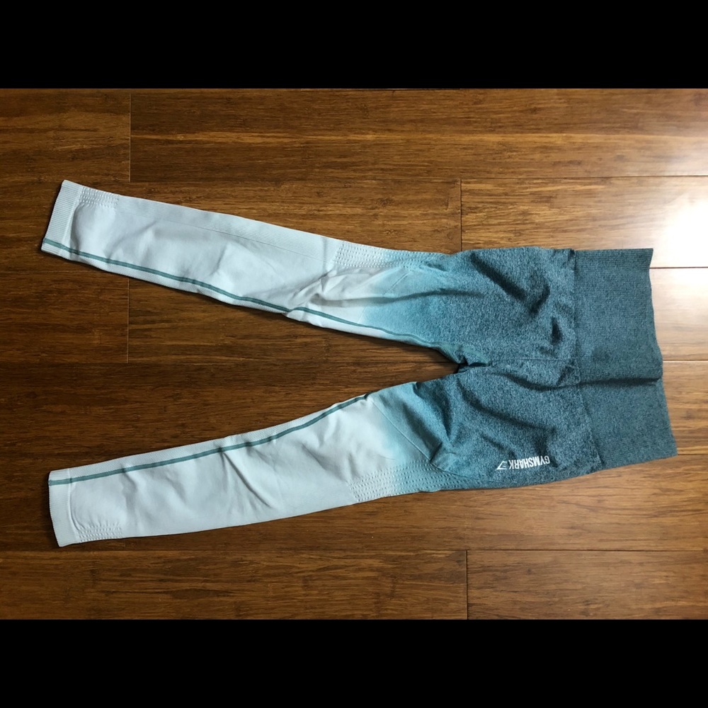 Gymshark Ombré Seamless Leggings XS Blue